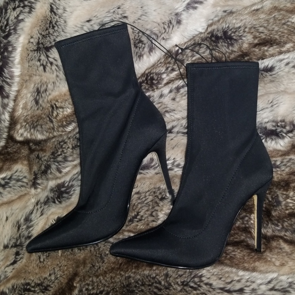 Topshop Margarita Sock Boots NWT
